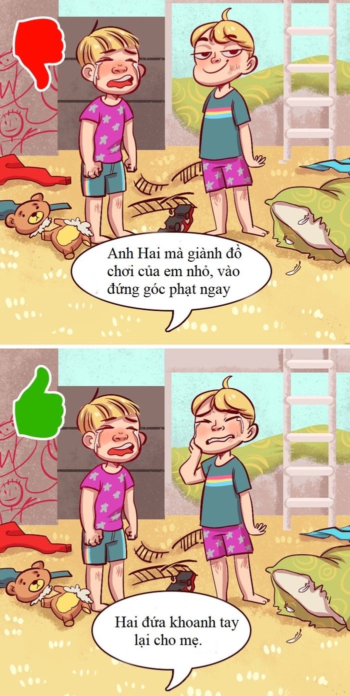 Những điều tuyệt đối không làm để tránh gây tổn thương cho trẻ nhỏ