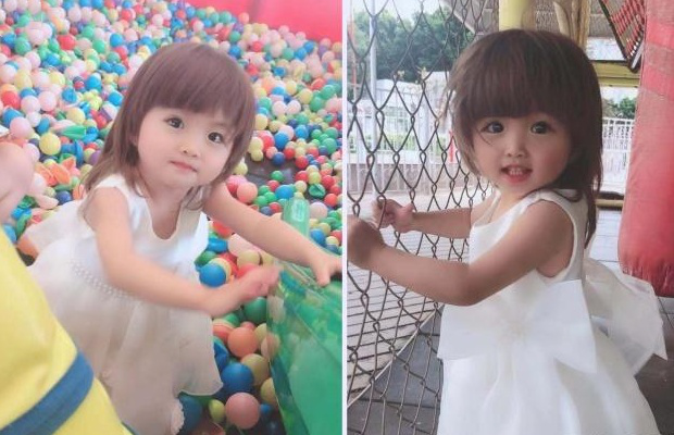 Bé gái 2 tuổi với hàng lông mi cong vút khiến cư dân mạng đổ gục