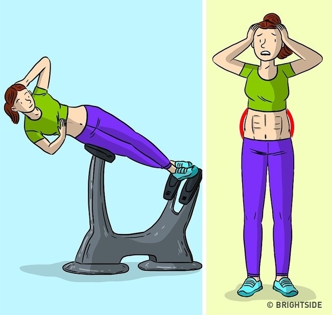 8 bài tập phản tác dụng khiến chị em cơ bắp cuồn cuộn, kém nữ tính