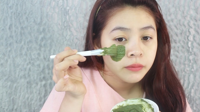 Cách làm mặt nạ trà xanh tiêu diệt mụn