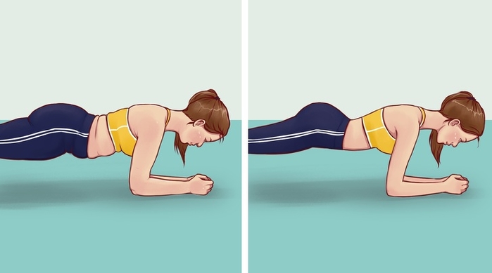 Kiên trì plank 3 tuần sẽ loại bỏ được mỡ thừa, sở hữu vòng eo thon thả