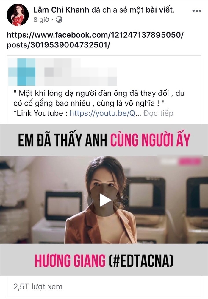 Chuyện so sánh Hương Giang và Lâm Khánh Chi