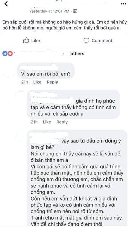 Co nen huy bo hon le dam cuoi khi khong con hao hung voi hon nhan?