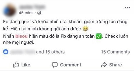 Cộng đồng mạng nháo nhào vì bị khóa Fb