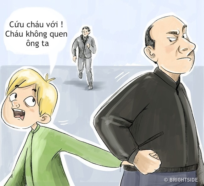 Dạy con kỹ năng tự cứu mình khi bị bắt cóc