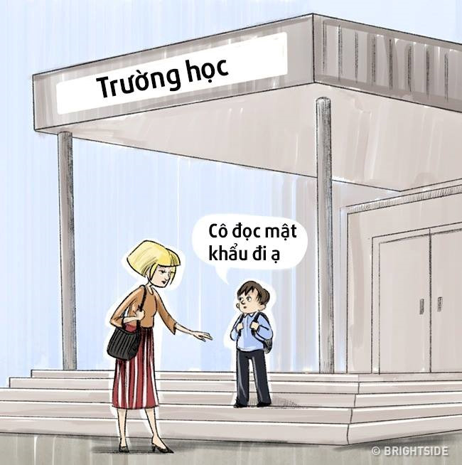 Dạy con kỹ năng tự cứu mình khi bị bắt cóc