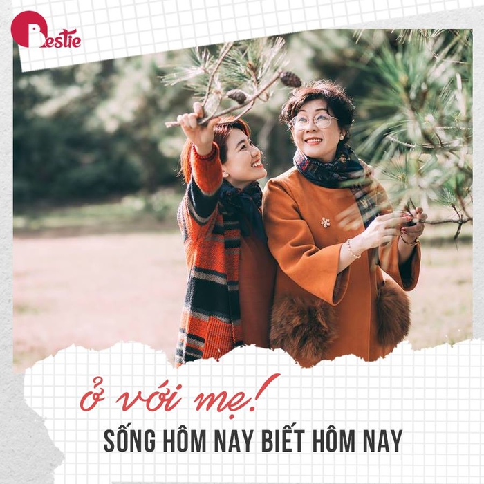 Điều tuyệt vời nhất của con chính là được bên cạnh mẹ