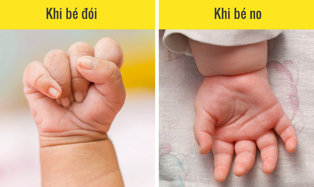 Đọc vị nhanh ngôn ngữ cơ thể để mẹ biết ngay nhu cầu của trẻ