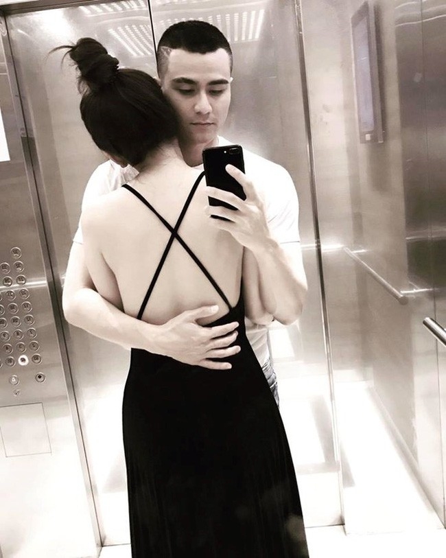 Dù có tình mới, Vĩnh Thụy vẫn bảo vệ Hoàng Thùy Linh
