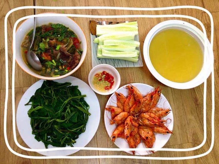 Gợi ý thực đơn mâm cơm cho những ngày không biết ăn gì