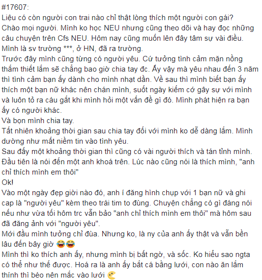 Lieu co con nguoi con trai nao chi that long thich mot nguoi con gai?