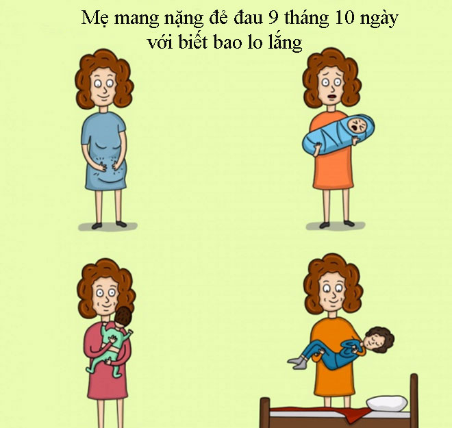 Loạt ảnh chứng minh mẹ của chúng ta là người vĩ đại nhất trên đời