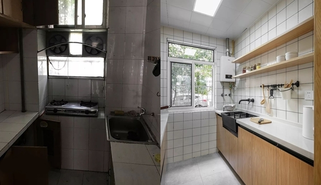 Nhà tập thể cũ được cải tạo thành căn hộ toàn góc sống ảo