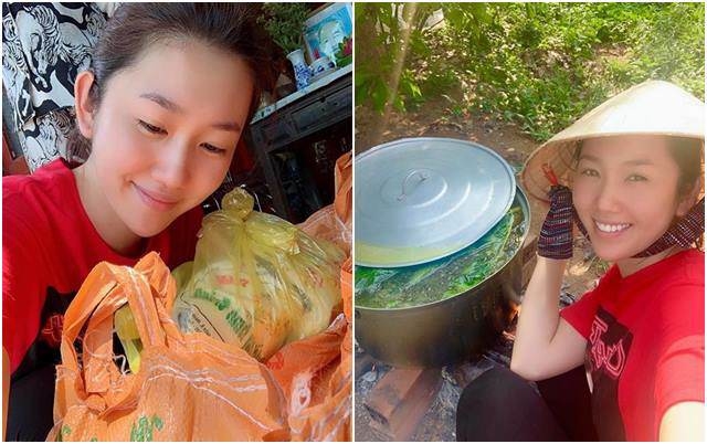 Nhan sắc cực phẩm của “Hân hoa hậu” Thúy Ngân khi trút bỏ son phấn