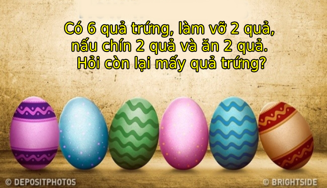 Những câu đố hack não liệu bạn có khả năng trả lời đúng tất cả