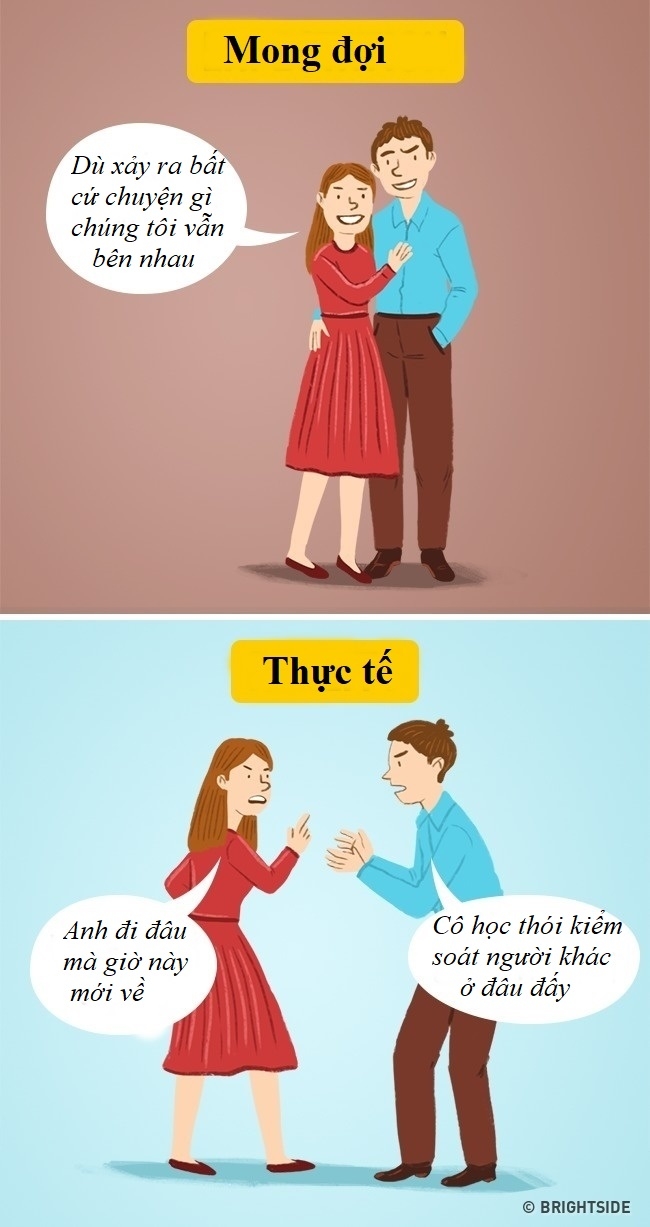 Những sự thật phũ phàng trong tình yêu cặp đôi nào cũng phải đối mặt