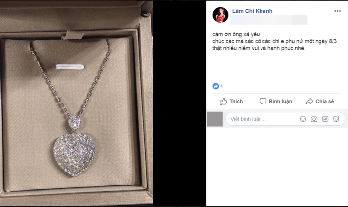 Sao Việt khoe quà ngày 8/3