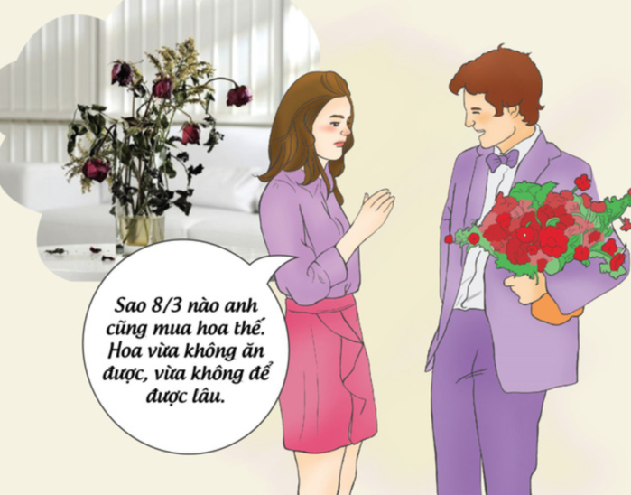 1.001 tình huống cười ra nước mắt của các chàng trong ngày 8/3