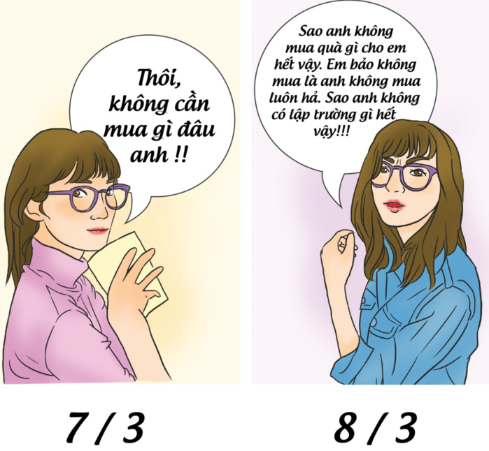 1.001 tình huống cười ra nước mắt của các chàng trong ngày 8/3