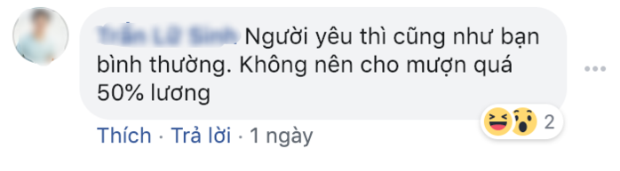 Có nên cho người yêu mượn tiền hay không?