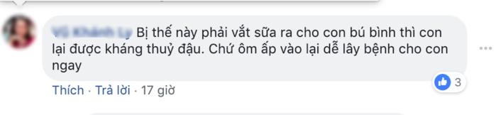 Mẹ bị thủy đậu vạch áo mưa cho con ti được CĐM chia sẻ
