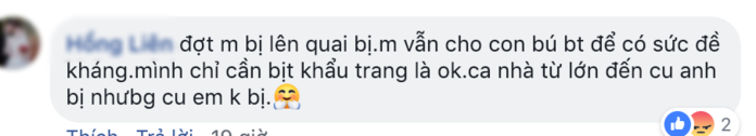Mẹ bị thủy đậu vạch áo mưa cho con ti được CĐM chia sẻ