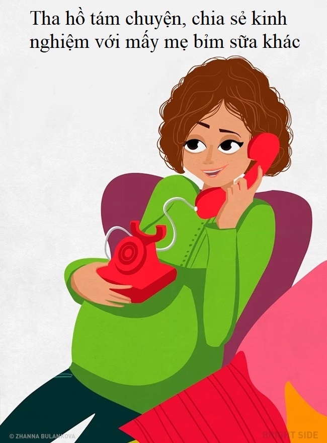 Bộ ảnh vui: Những tình huống cười ra nước mắt chỉ mẹ bầu mới hiểu
