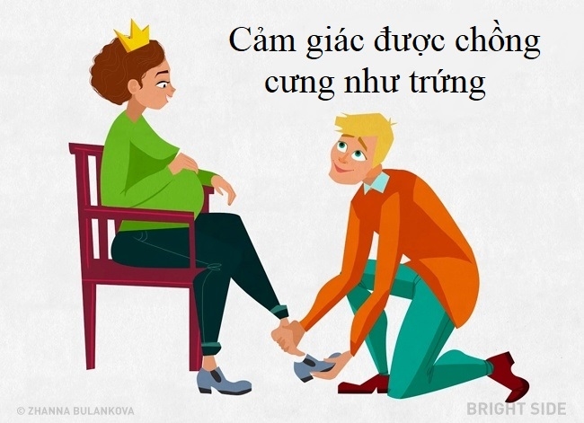 Bộ ảnh vui: Những tình huống cười ra nước mắt chỉ mẹ bầu mới hiểu