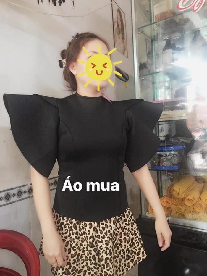 Thảm họa mua hàng online tiếp tục tái diễn với áo tay rũ