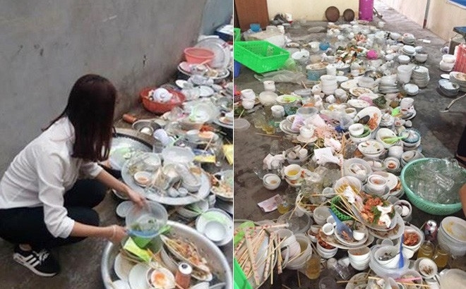 Cô gái đạp đổ đống bát đĩa khi về ra mắt bị ép rửa: Dũng cảm hay vô lễ