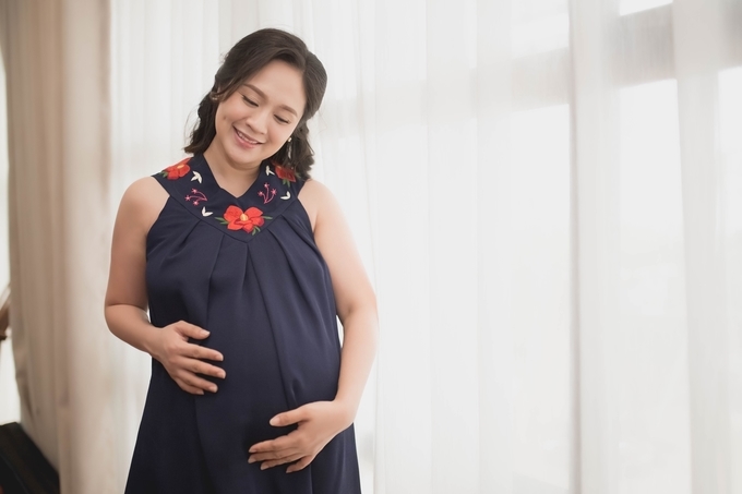 Thanh Thúy ăn 3 bữa mỗi sáng khi mang thai lần hai