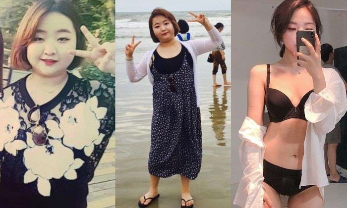 Từ 78kg xuống 50kg chỉ sau 4 tháng, cô gái lột xác ngoạn mục
