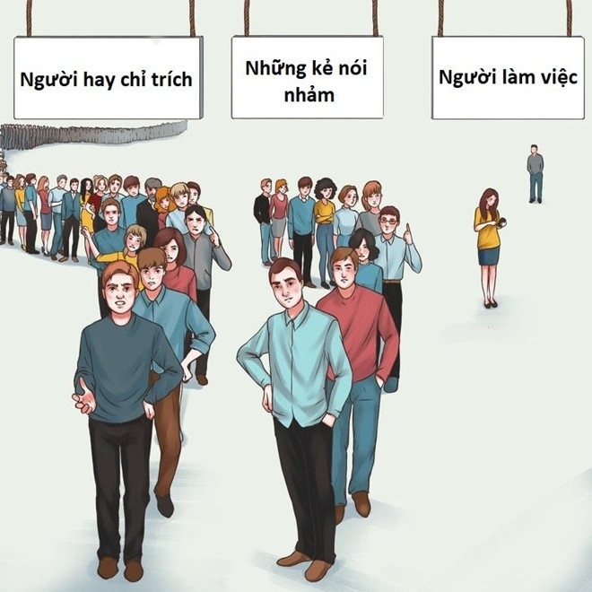 Bức tranh cực phũ nhưng đúng về thế giới chúng ta đang sống