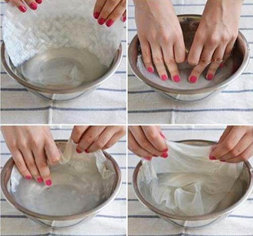 Bánh đa đâu chỉ quấn nem, ngày nay còn để chị em làm đẹp căng mướt da