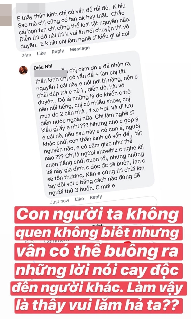 Các kiều nữ làng hài của showbiz Việt đối đáp với anti-fan