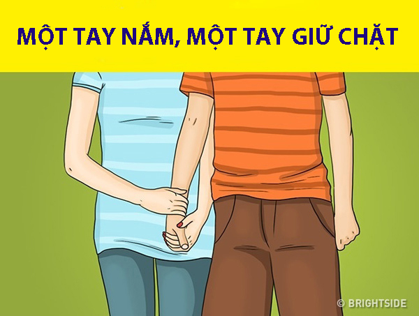 Cách nắm tay của chàng cho bạn thấy tình yêu là thật hay dối lừa