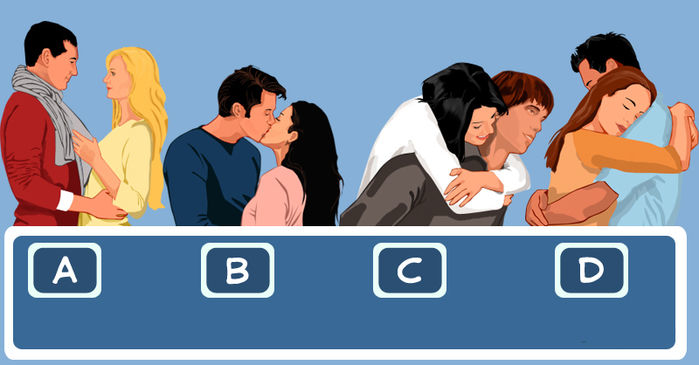 Cách ôm nhau sẽ tiết lộ chính xác tình cảm hiện tại của hai người