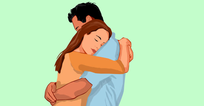 Cách ôm nhau sẽ tiết lộ chính xác tình cảm hiện tại của hai người