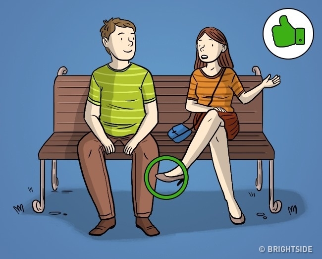 Đọc vị ngôn ngữ cơ thể cho biết nửa kia có tình ý với bạn hay không?