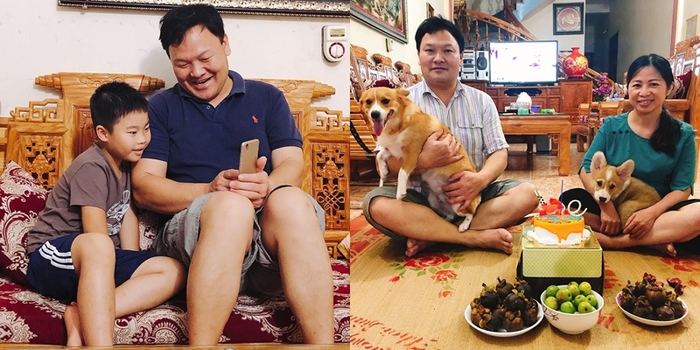 Cô gái 26 tuổi vẫn được bố chăm bẵm gội đầu cho, khiến CĐM gato vô cực