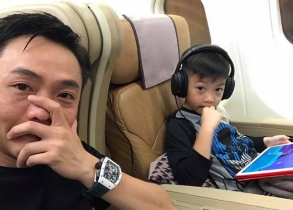 Con trai Đan trường 2 tuổi đã gia nhập “hội rich kid” con sao Việt