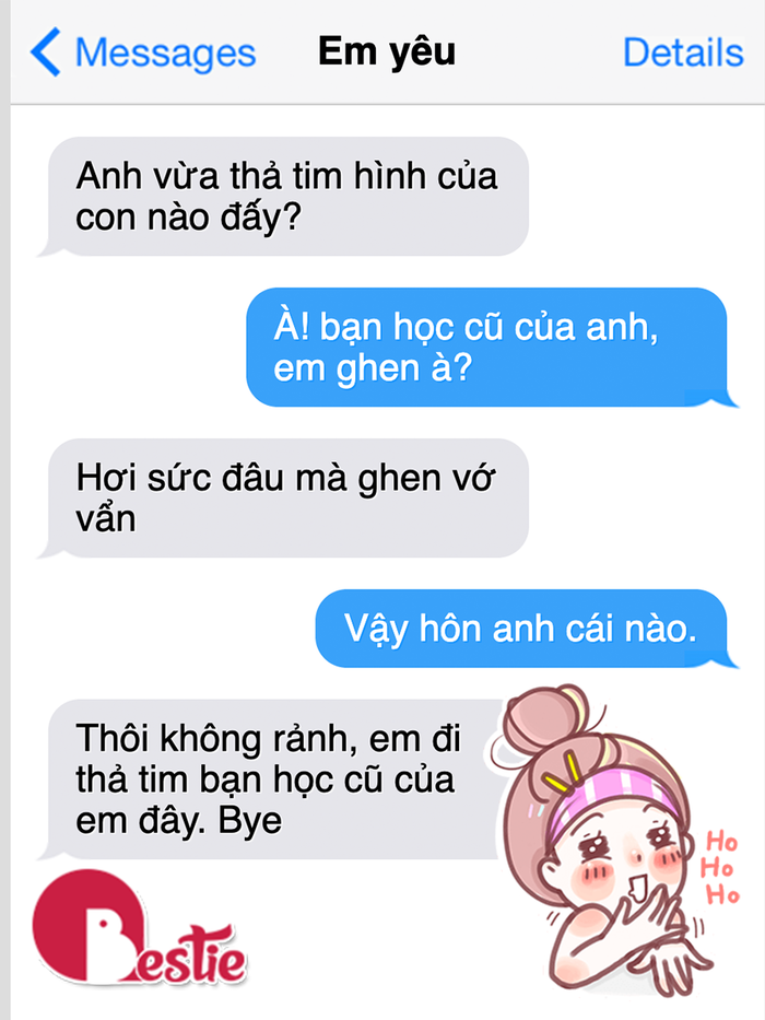 Con trai sợ nhất khi yêu đó là con gái khi ghen