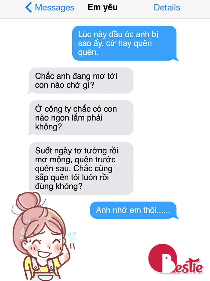 Con trai sợ nhất khi yêu đó là con gái khi ghen