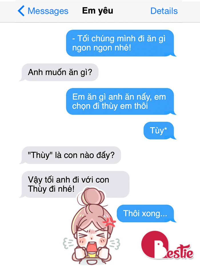 Con trai sợ nhất khi yêu đó là con gái khi ghen