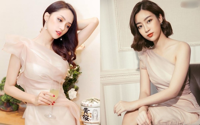 Hương Giang - Đỗ Mỹ Linh đụng độ nhau trong những thiết kế chung
