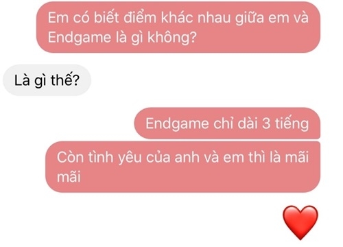 Tuyệt chiêu mượn Endgame tỏ tình: Quả là chuyên gia “thính học”