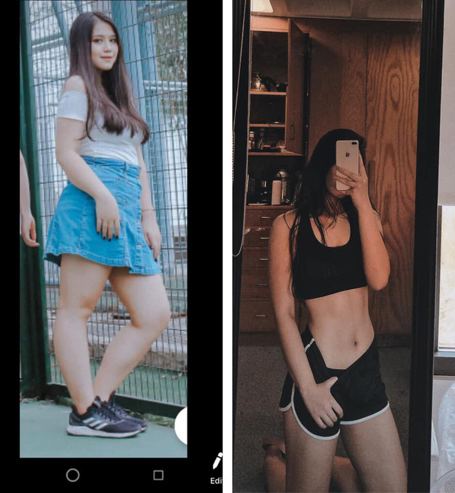 Giảm 15kg, nữ sinh lột xác với thân hình thon gọn vạn người mê