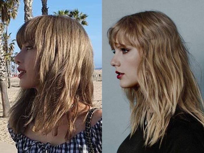 Lisa và Taylor Swift như chị em sinh đôi