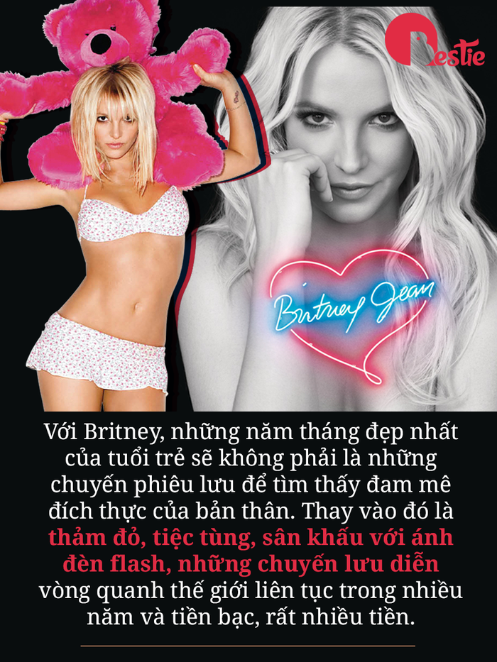 Những khoảng tối của cuộc đời Britney Spears