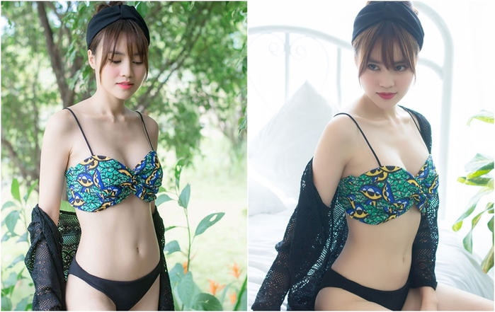 Ninh Dương Lan Ngọc diện bikini khoe đường cong phồn thực 